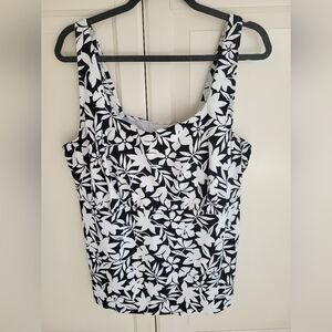 Lands End bathing suit with extra bottoms 20W